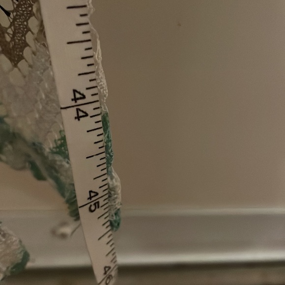 🎃 $19 🎃 Revamped Large crocheted look, long chevron light/airy Cover Up.  NWT - Picture 6 of 7